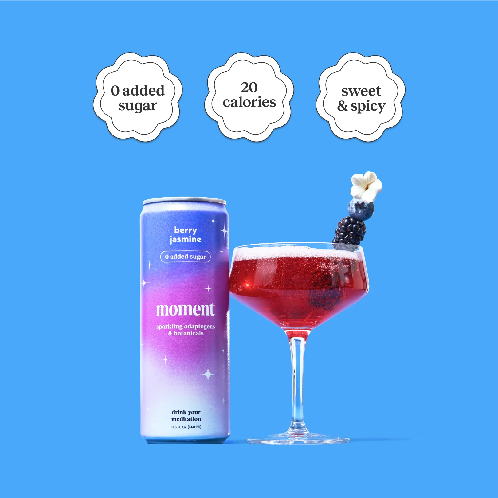 berry jasmine (sparkling mocktail | 12 pack) - Image 3