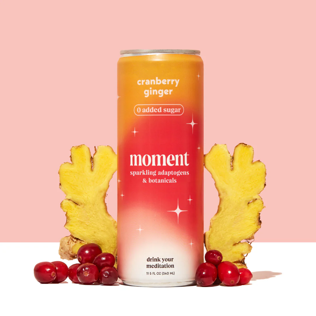 cranberry ginger (sparkling mocktail | 24 pack)