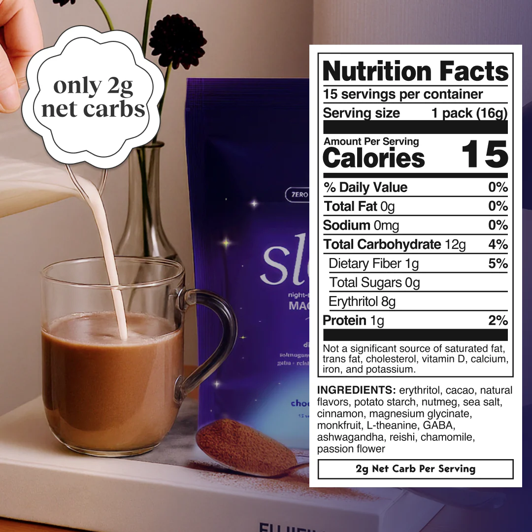 chocolate dream blend for sleep & free frother - Image 2